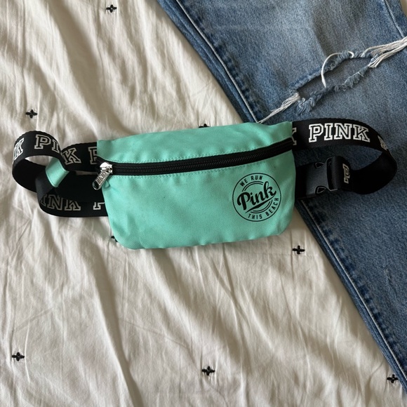 PINK Victoria's Secret Handbags - PINK Mint Green Fanny Pack